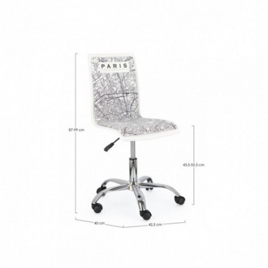 SEDIA UFFICIO YOUNG PARIS 2