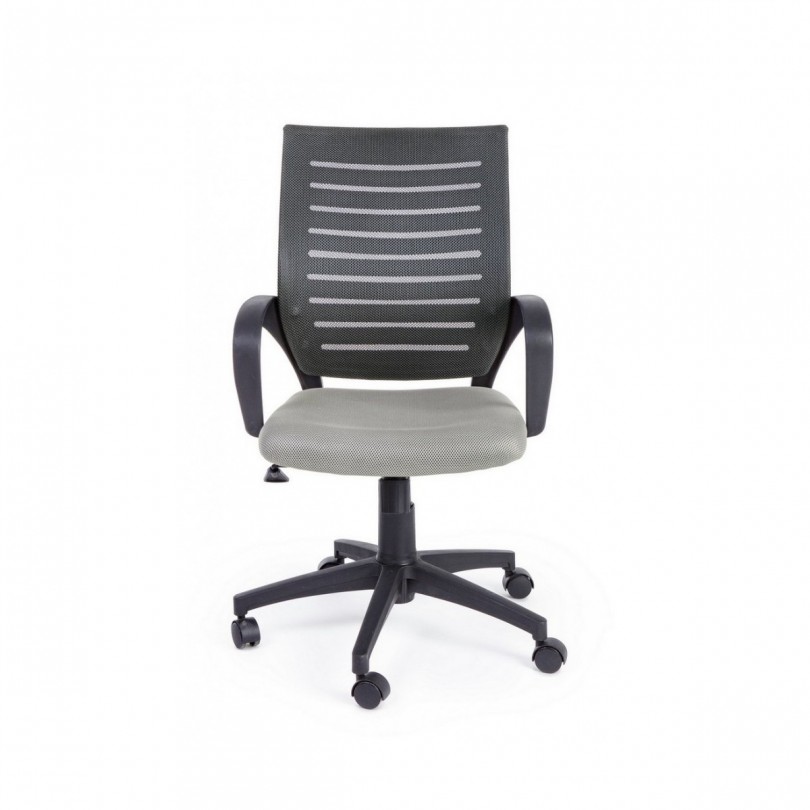 SEDIA UFF. C-BR MARION GRIGIO