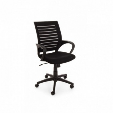 SEDIA UFF. C-BR MARION NERO