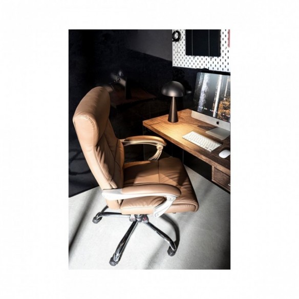 POLTRONA UFF.C-BR LISBONA MARRONE RECLIN