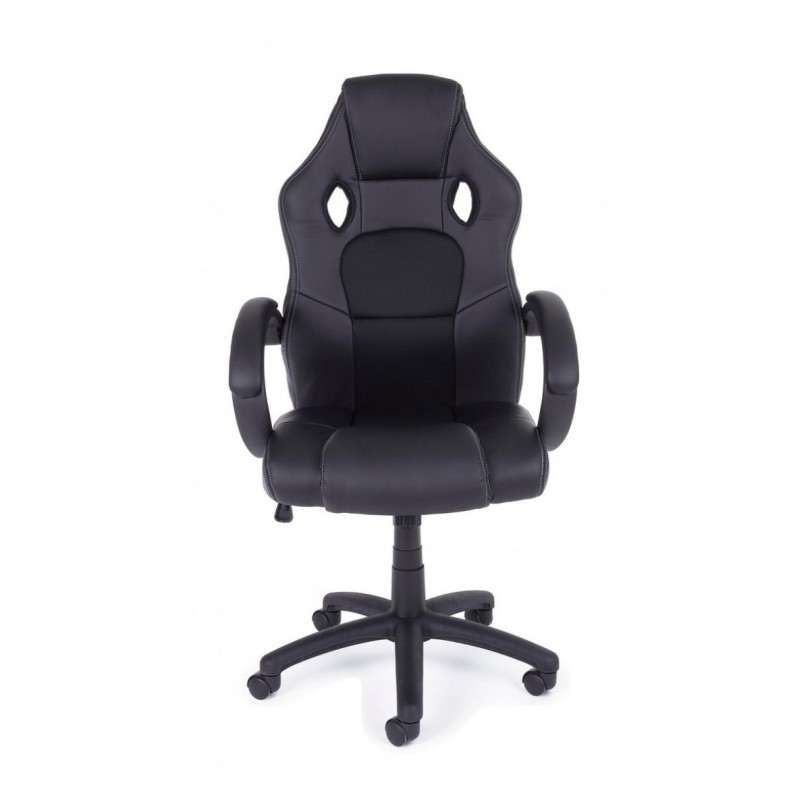 POLTRONA UFF C-BR RACING NERO