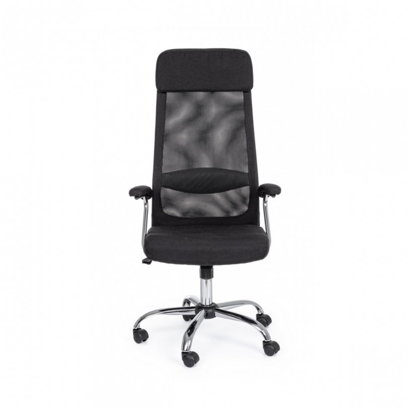 POLTRONA UFFICIO C-BR CLARISSA NERO