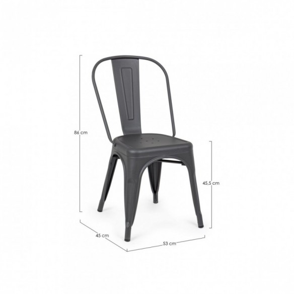 SEDIA MINNESOTA ANTRACITE