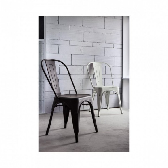 SEDIA MINNESOTA BIANCO ANTICO