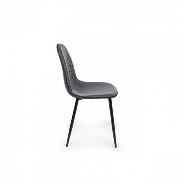 SEDIA AMANDA PU GRIGIO