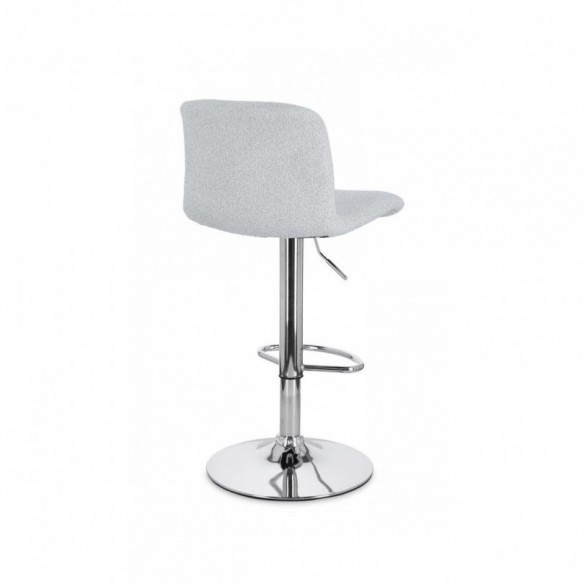SGABELLO BAR RAFAEL CROMO-GRIGIO CHIARO SGABELLO BAR RAFAEL CROMO-GRIGIO CHIARO