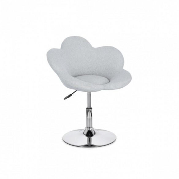 POLTRONCINA FLEUR CROMO-GRIGIO CHIARO