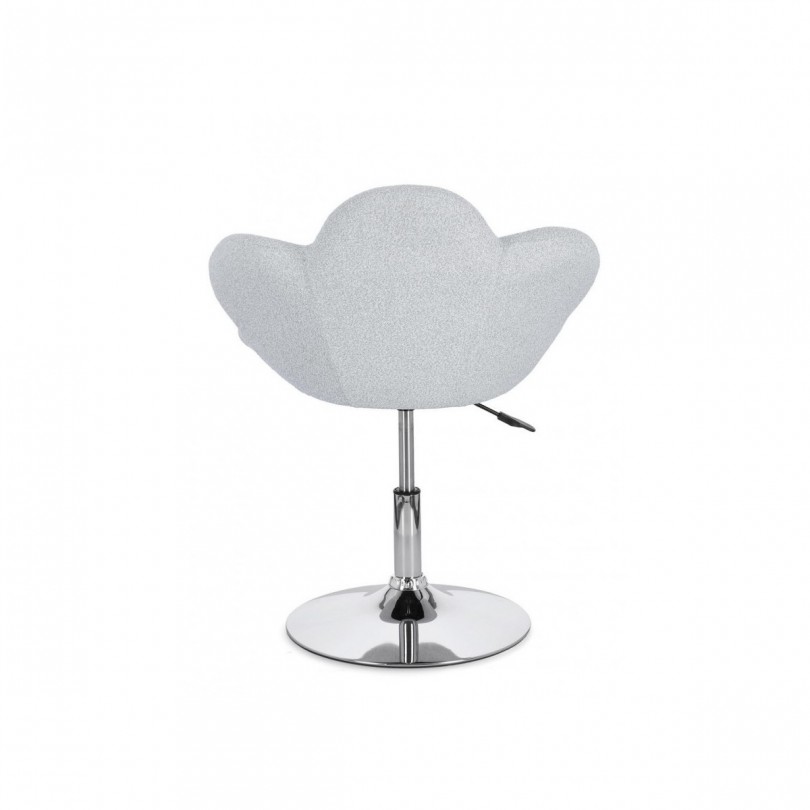 POLTRONCINA FLEUR CROMO-GRIGIO CHIARO