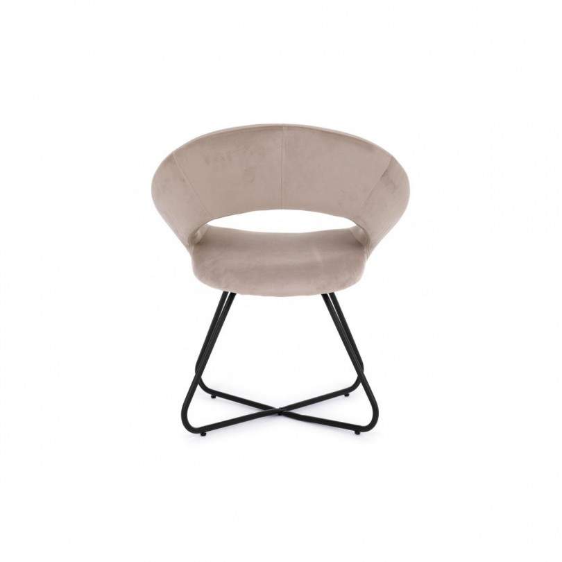 POLTRONA VANITY NERO VELLUTO TORTORA POLTRONA VANITY NERO VELLUTO TORTORA