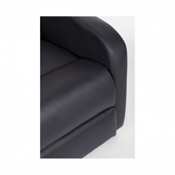 POLTRONA RECLINABILE DESIRE' PU NERO