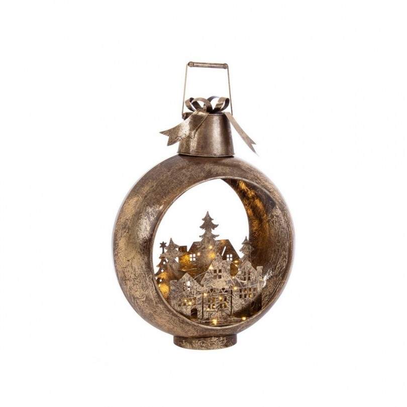 DECORAZIONE YORK TO ORO D60X88H C-LED