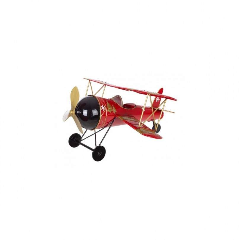 DECORAZIONE AEROPLANO ASTRA ROSSO