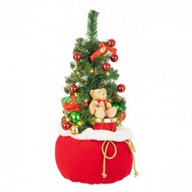 DECORAZIONE FRANK PINO C-SACCO H60 C-LED