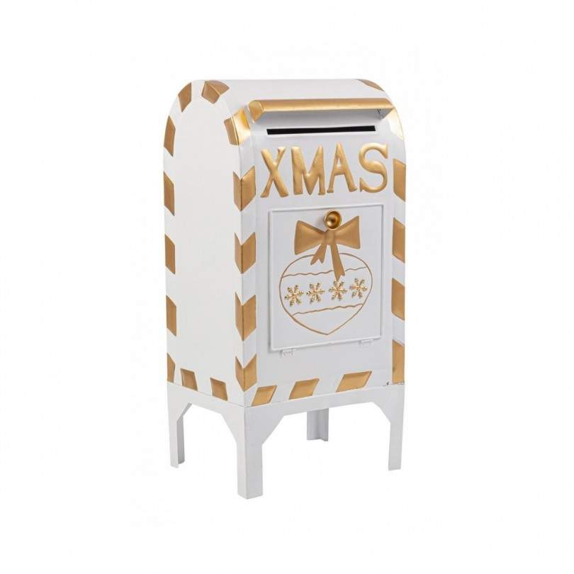 P.LETTERE ELRIC RETT BIANCO-ORO H67,50