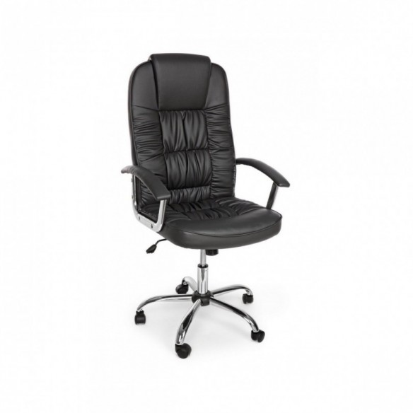 POLTRONA UFF. C-BR DEHLI GRIGIO SCURO