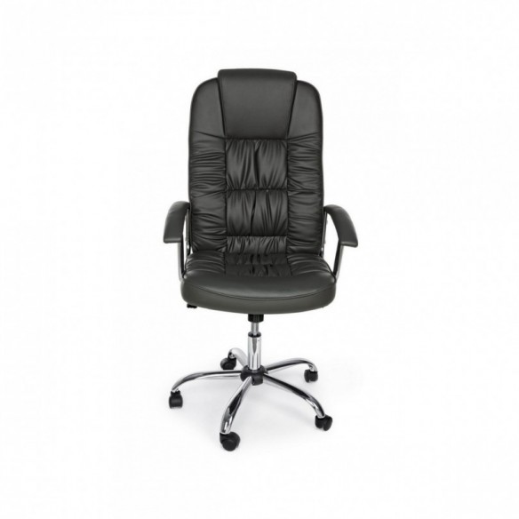 POLTRONA UFF. C-BR DEHLI GRIGIO SCURO