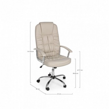 POLTRONA UFF. C-BR DEHLI TORTORA 2