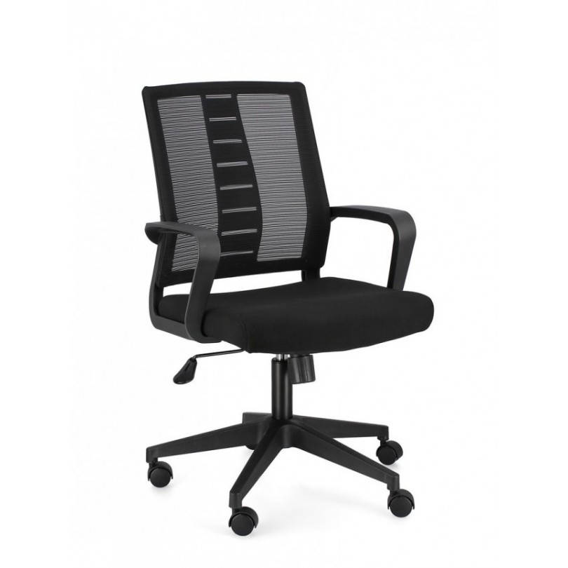 SEDIA UFFICIO C-BR ROMAN NERO