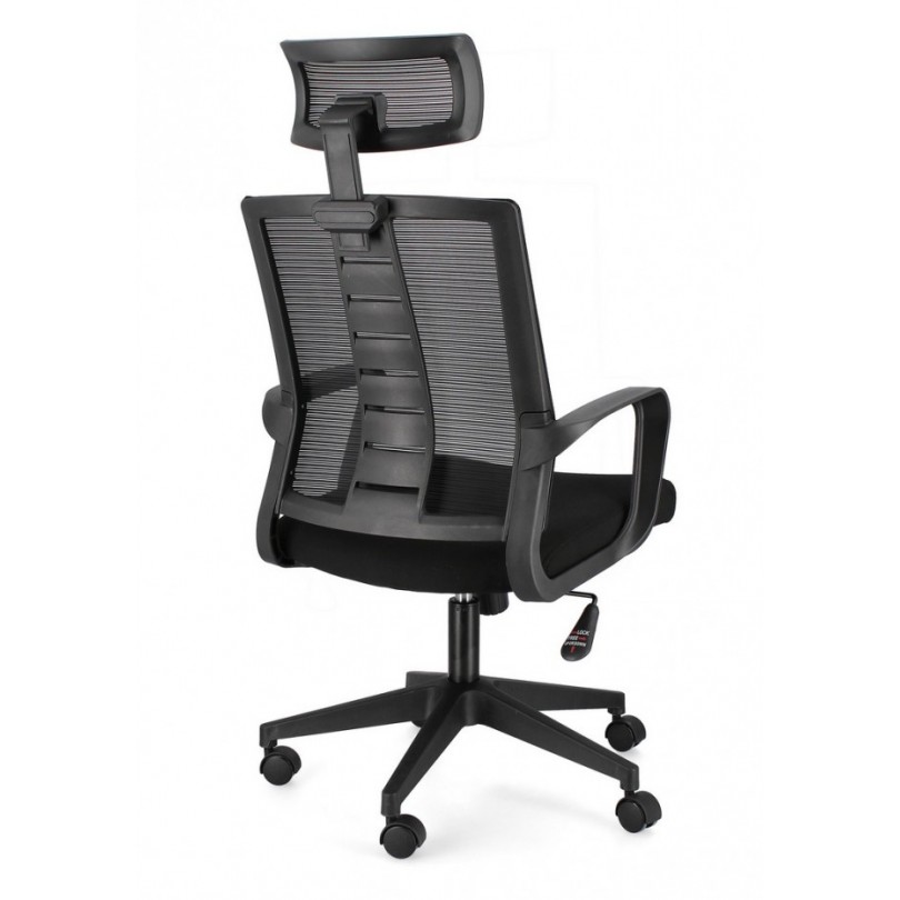 POLTRONA UFFICIO C-BR ROMAN NERO POLTRONA UFFICIO C-BR ROMAN NERO