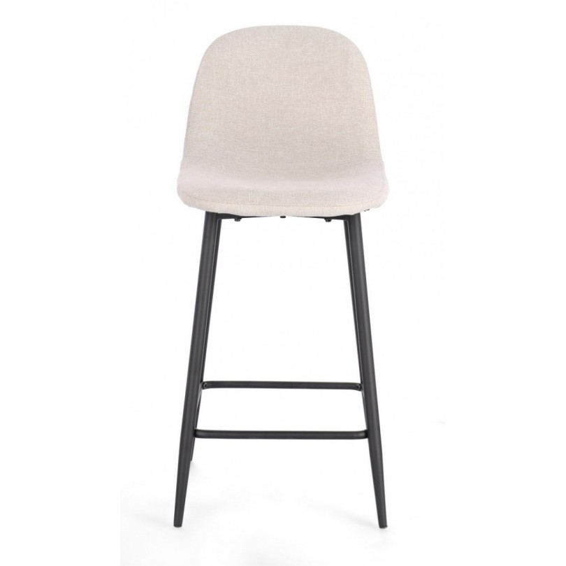 SGABELLO CUCINA IRELIA NERO/BEIGE SGABELLO CUCINA IRELIA NERO/BEIGE