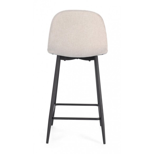 SGABELLO CUCINA IRELIA NERO/BEIGE SGABELLO CUCINA IRELIA NERO/BEIGE