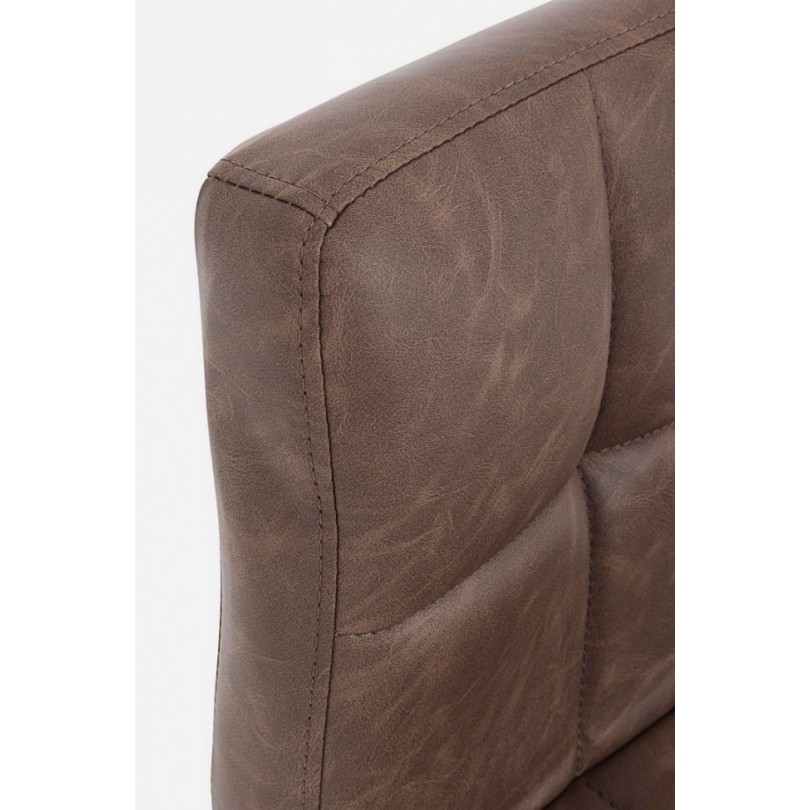 SGABELLO BAR GREYSON MARRONE VINTAGE SGABELLO BAR GREYSON MARRONE VINTAGE