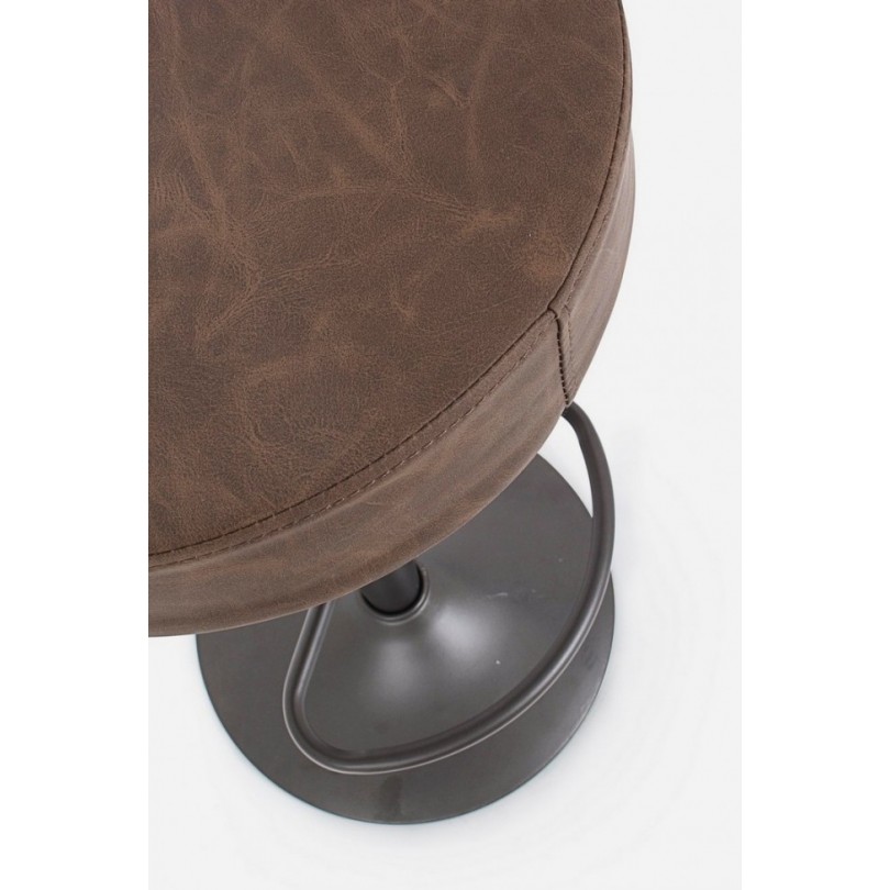 SGABELLO BAR PIPER MARRONE VINTAGE