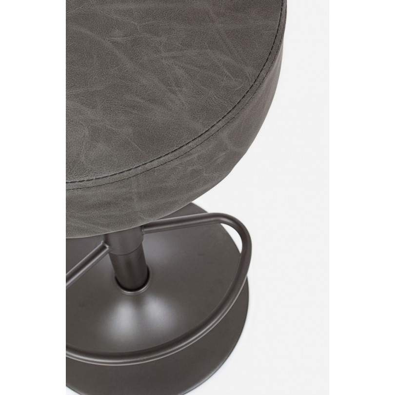 SGABELLO BAR PIPER GRIGIO SCURO VINTAGE SGABELLO BAR PIPER GRIGIO SCURO VINTAGE