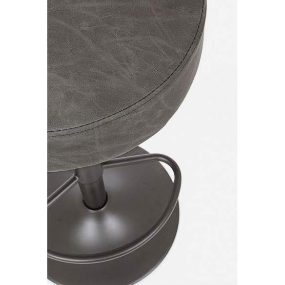 SGABELLO BAR PIPER GRIGIO SCURO VINTAGE SGABELLO BAR PIPER GRIGIO SCURO VINTAGE