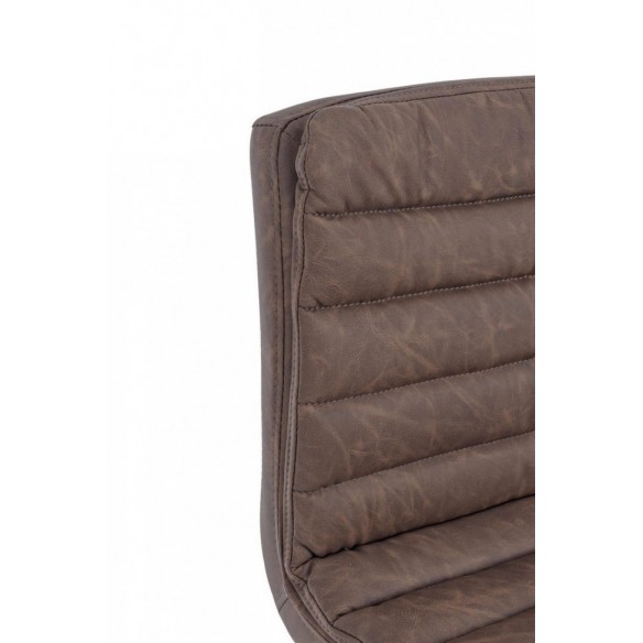 SGABELLO BAR CONNOR MARRONE VINTAGE