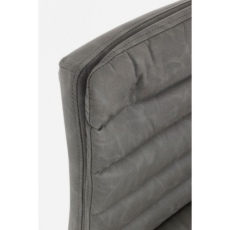 SGABELLO BAR CONNOR GRIGIO SCURO VINTAGE