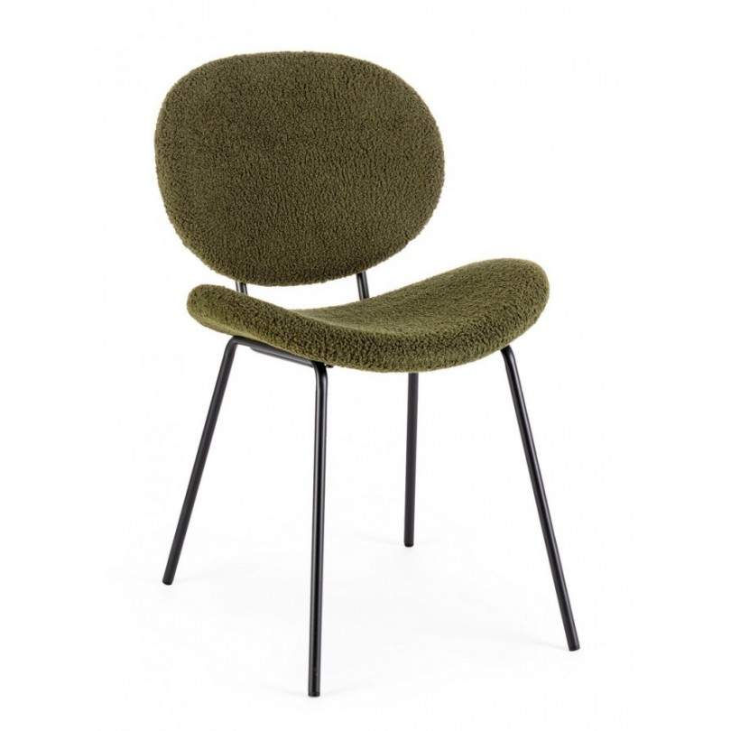 SEDIA MADDIE VERDE SCURO