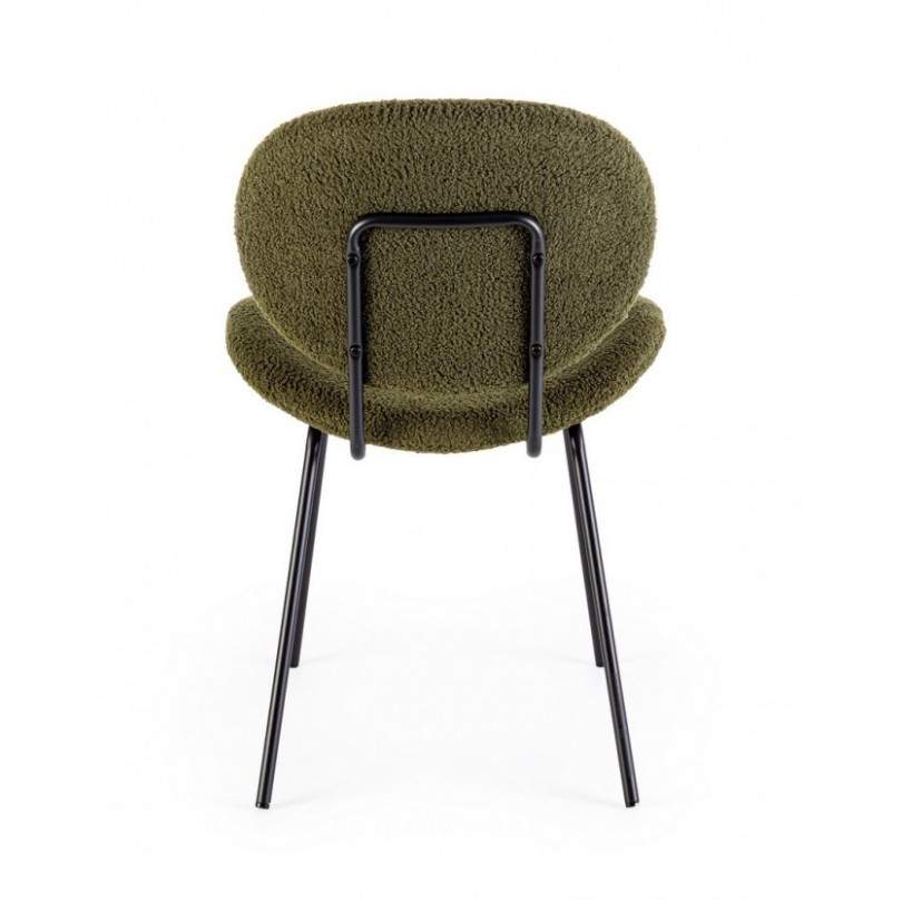 SEDIA MADDIE VERDE SCURO