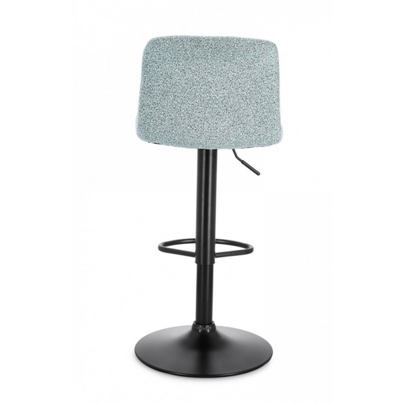 SGABELLO BAR RAFAEL NERO-ACQUAMARINA