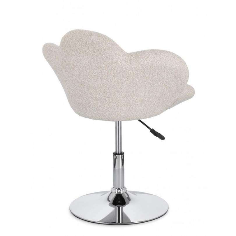 POLTRONCINA FLEUR CROMO-BEIGE