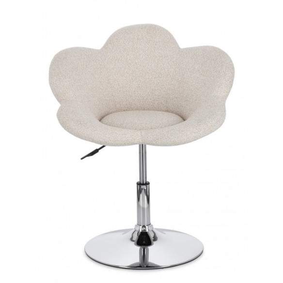 POLTRONCINA FLEUR CROMO-BEIGE