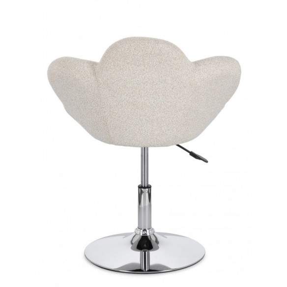POLTRONCINA FLEUR CROMO-BEIGE