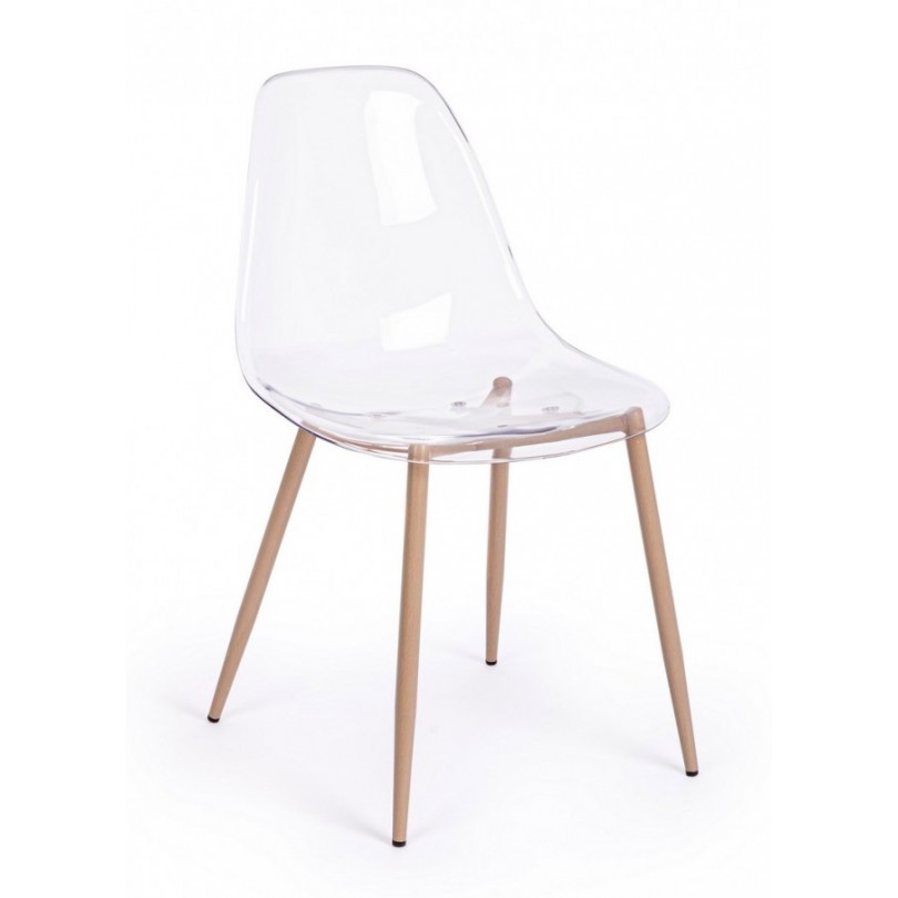 SEDIA MANDY TRASPARENTE