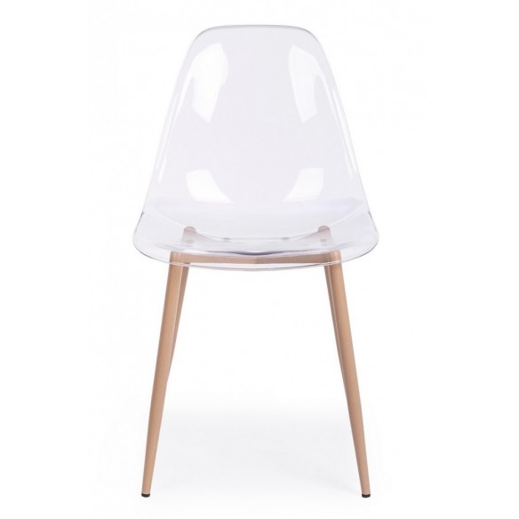 SEDIA MANDY TRASPARENTE
