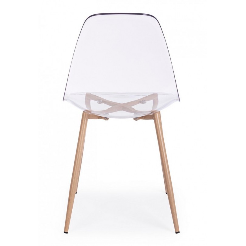 SEDIA MANDY TRASPARENTE