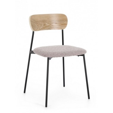 SEDIA GENEVIEVE VISONE