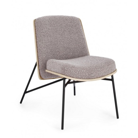 POLTRONA EMERSON VISONE