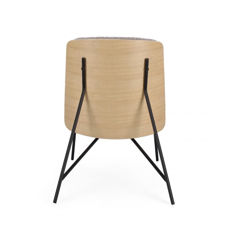 POLTRONA EMERSON VISONE