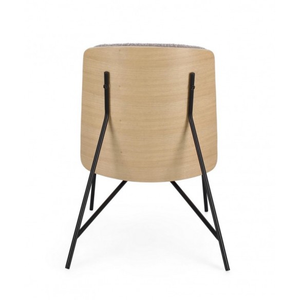 POLTRONA EMERSON VISONE