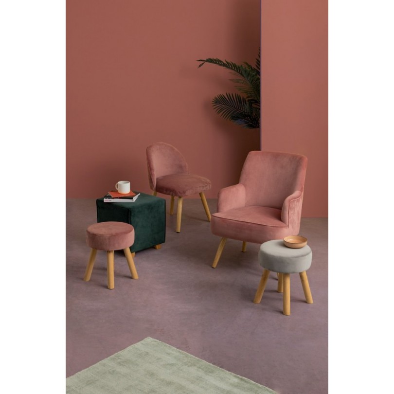 POLTRONCINA ADELINE ROSA ANTIK