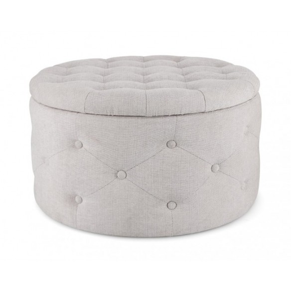 POUF CONT. P.SCARPE ERNESTINE GRIGIO CH