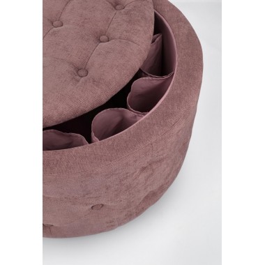 POUF CONT. P.SCARPE ERNESTINE DARK ROSE 2