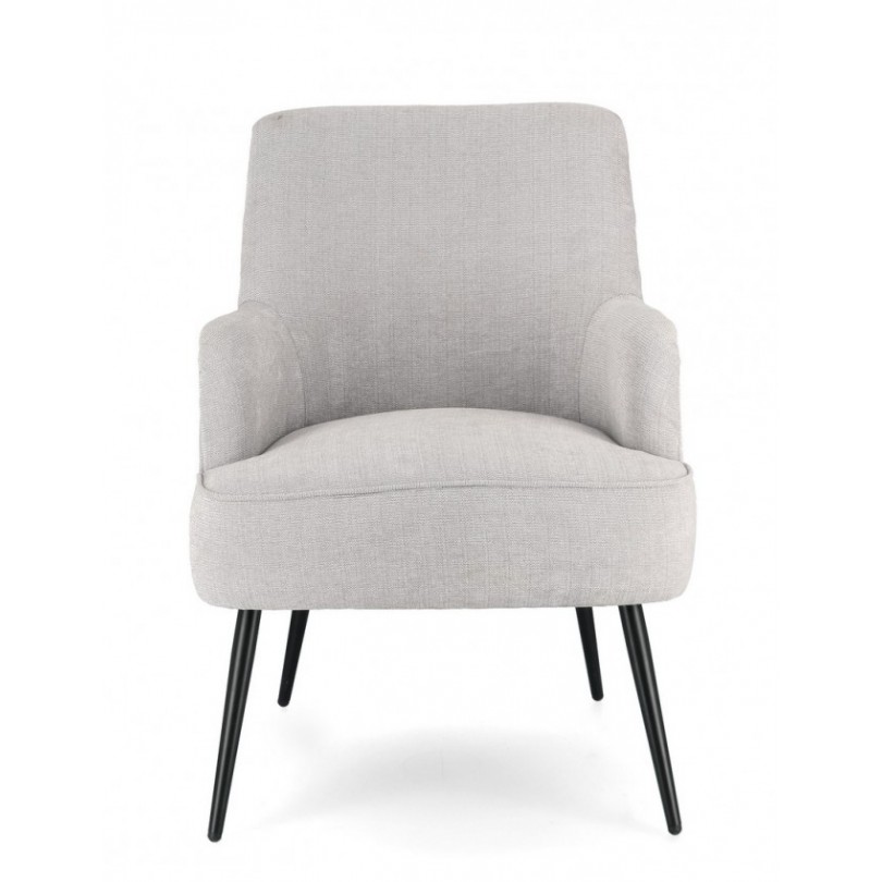 POLTRONA ERNESTINE GRIGIO CHIARO