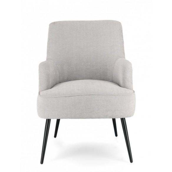 POLTRONA ERNESTINE GRIGIO CHIARO