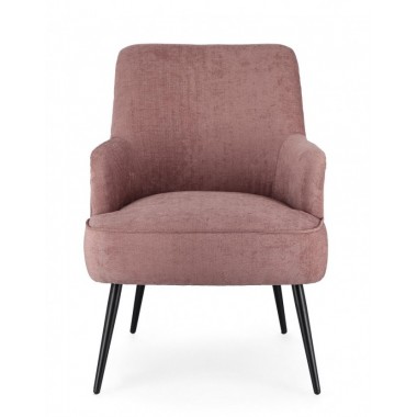 POLTRONA ERNESTINE DARK ROSE 2